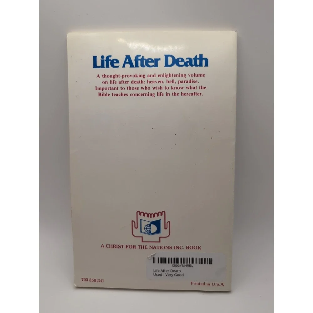 LIFE AFTER DEATH Lindsay, Gordon 1982 Softcover